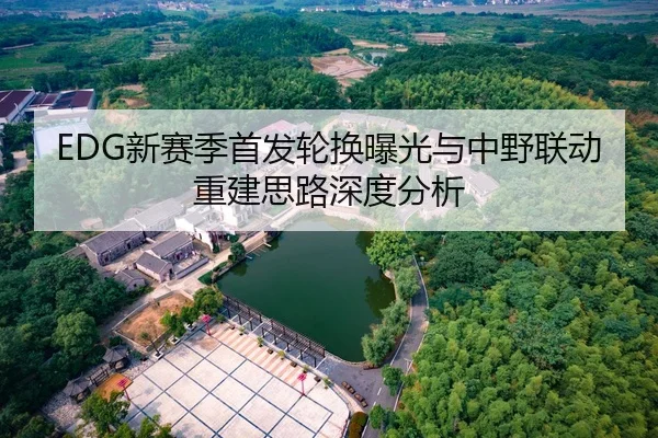 EDG新赛季首发轮换曝光与中野联动重建思路深度分析