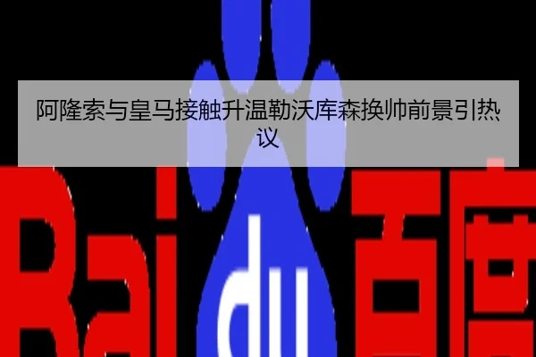 阿隆索与皇马接触升温勒沃库森换帅前景引热议